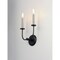 Maxim Lighting Wesley 2-Light Wall Sconce 10322BKSN - alternate 2